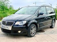 Usado VW Touran Highline 140 CV (102 kW) 2007 Negro Monovolumen