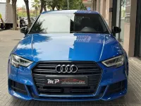 Usado Audi A3 S-line plus 116 CV (85 kW) 2018 Azul Berlina