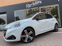 Usado Peugeot 208 GT-line 120 CV (88 kW) 2016 Blanco Utilitario