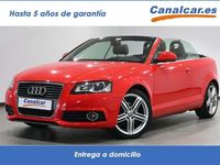 Usado Audi A3 Cabriolet Ambition 160 CV (117 kW) 2010 Rojo Descapotable