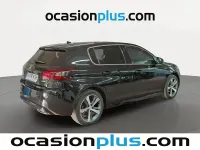 Usado Peugeot 308 GT-line 130 CV (95 kW) 2018 Negro Berlina