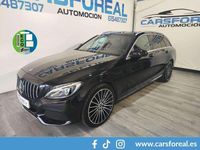 Usado Mercedes C300e 231 CV (169 kW) 2016 Negro Familiar