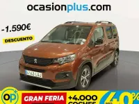Usado Peugeot Rifter GT-line 131 CV (96 kW) 2020 Marrón Monovolumen