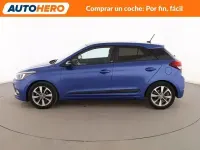 Usado Hyundai i20 GO! 85 CV (62 kW) 2018 Azul Berlina