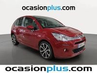 Usado Citroën C3 Exclusive 99 CV (72 kW) 2016 Rojo Berlina