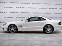 Usado Mercedes SL63 AMG AMG 525 CV (386 kW) 2008 Blanco Descapotable