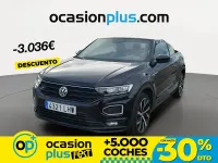 Usado VW T-Roc Cabriolet 150 CV (110 kW) 2020 Negro Descapotable
