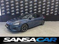 Usado Ford Focus ST-Line 125 CV (91 kW) 2018 Azul Berlina