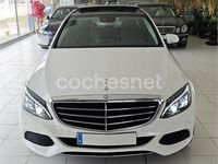 Usado Mercedes C220 AMG line 170 CV (125 kW) 2014 Blanco Berlina
