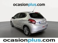 Usado Peugeot 208 Style 100 CV (73 kW) 2018 Gris Utilitario