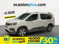 Usado Peugeot Rifter GT 130 CV (95 kW) 2022 Gris Monovolumen