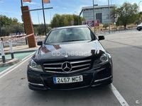Usado Mercedes C220 Avantgarde 170 CV (125 kW) 2014 Negro Berlina