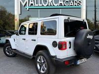 Usado Jeep Wrangler Unlimited Sahara 268 CV (197 kW) 2021 Blanco SUV