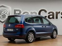 Usado VW Sharan Sport 177 CV (130 kW) 2015 Azul Monovolumen