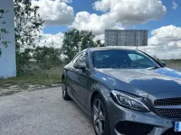 Usado Mercedes C220 170 CV (125 kW) 2018 Gris / plata Coupe