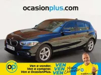 Usado BMW 116 116 CV (85 kW) 2016 Negro Utilitario