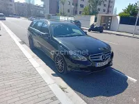 Usado Mercedes E400 Avantgarde 333 CV (244 kW) 2014 Negro Familiar