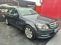 Käytetty Mercedes C220 Avantgarde 170 HP (125 kW) 2010 Sininen Sedan