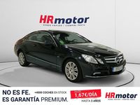 Usado Mercedes E350 Avantgarde 295 CV (216 kW) 2009 Negro Coupe