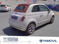 Usado Fiat 500C Lounge 69 CV (50 kW) 2015 Blanco Descapotable