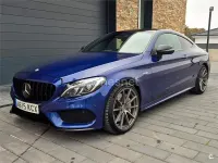 Usado Mercedes C43 AMG 390 CV (286 kW) 2017 Azul Coupe