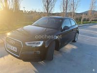Usado Audi A3 S-Line 150 CV (110 kW) 2017 Negro Berlina