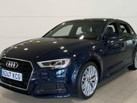 Usado Audi A3 S-Line 184 CV (135 kW) 2017 Azul Berlina