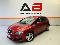 Usado Seat Leon Ecomotive 105 CV (77 kW) 2010 Rojo Utilitario