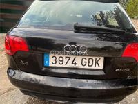 Usado Audi A4 S-Line 140 CV (102 kW) 2008 Negro Familiar