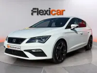 Usado Seat Leon FR 130 CV (95 kW) 2018 Blanco Berlina
