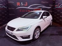 Usado Seat Leon FR 125 CV (91 kW) 2015 Blanco Berlina