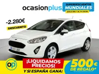 Usado Ford Fiesta Trend 85 CV (62 kW) 2019 Blanco Utilitario