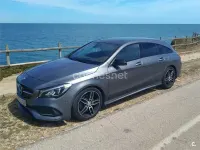 Usado Mercedes CLA250e Shooting Brake 218 CV (160 kW) 2017 Gris / plata Familiar