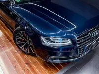 Usado Audi A8L Exclusive 435 CV (319 kW) 2014 Azul Berlina