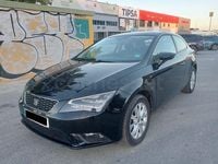 Usado Seat Leon Style 110 CV (80 kW) 2016 Negro Berlina