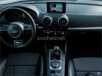 Usado Audi A3 Ambition 122 CV (89 kW) 2013 Negro Berlina