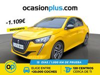 Usado Peugeot 208 Allure 100 CV (73 kW) 2023 Amarillo Utilitario