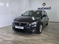 Usado Peugeot 308 Active 110 CV (80 kW) 2021 Negro Utilitario