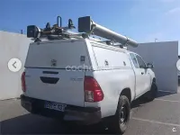 Usado Toyota HiLux 150 CV (110 kW) 2018 Blanco Pickup/Camioneta
