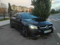 Usado Mercedes CLA220 AMG line 170 CV (125 kW) 2014 Negro Berlina
