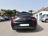 Usado Mercedes C220 194 CV (142 kW) 2018 Negro Descapotable