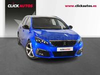 Usado Peugeot 308 SW GT 130 CV (95 kW) 2021 Azul Familiar