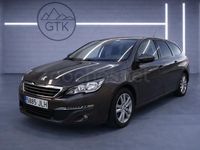Usado Peugeot 308 Style 100 CV (73 kW) 2015 Gris / plata Berlina