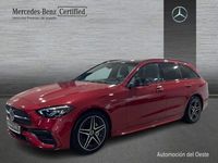 Usado Mercedes C220 200 CV (147 kW) 2024 Rojo Familiar