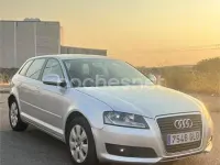Usado Audi A3 Sportback Attraction 125 CV (91 kW) 2009 Gris / plata Utilitario