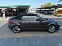 Usado Audi A3 Cabriolet Ambition 105 CV (77 kW) 2013 Negro Descapotable
