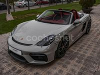 Usado Porsche Boxster Spyder 420 CV (308 kW) 2022 Gris / plata Descapotable