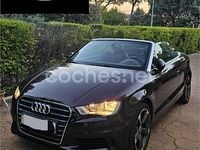 Usado Audi A3 Cabriolet Ambition 150 CV (110 kW) 2014 Granate Descapotable