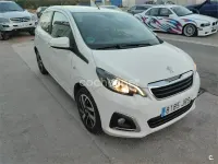 Usado Peugeot 108 82 CV (60 kW) 2016 Blanco Berlina