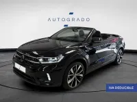 Usado VW T-Roc Cabriolet R-line 150 CV (110 kW) 2022 Negro Descapotable